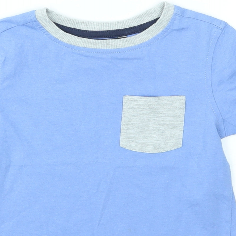George Boys Blue   Basic T-Shirt Size 3-4 Years