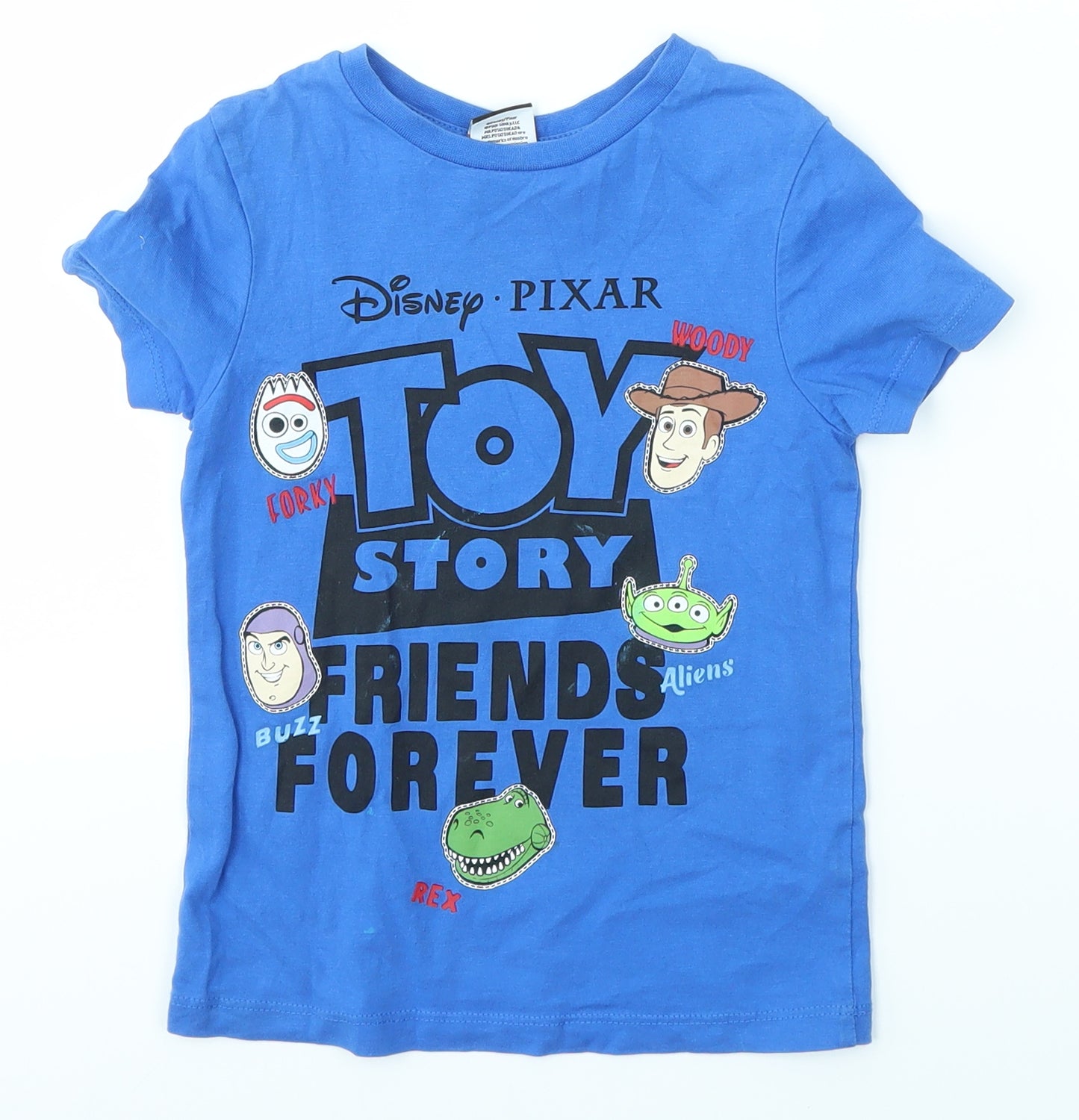 George Boys Multicoloured   Basic T-Shirt Size 3-4 Years  - TOY STORY