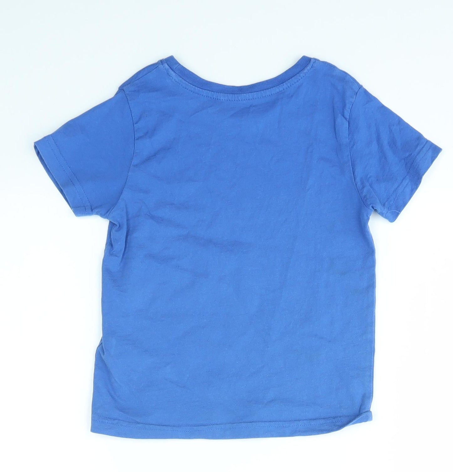 Primark Boys Blue   Basic T-Shirt Size 3-4 Years