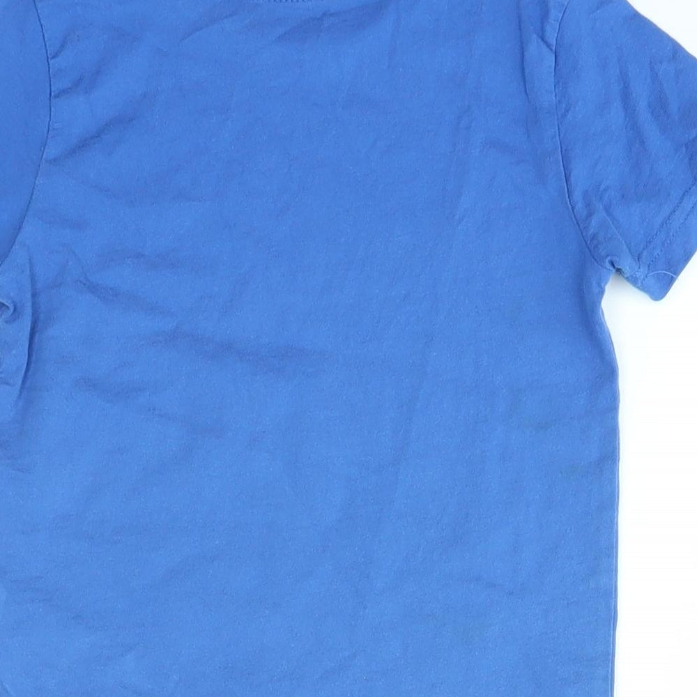 Primark Boys Blue   Basic T-Shirt Size 3-4 Years
