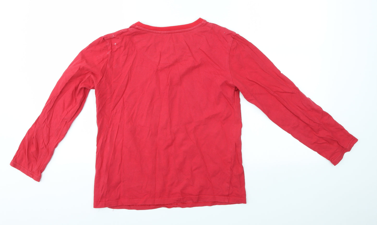 Primark Boys Red   Basic T-Shirt Size 11-12 Years  - MONKEY