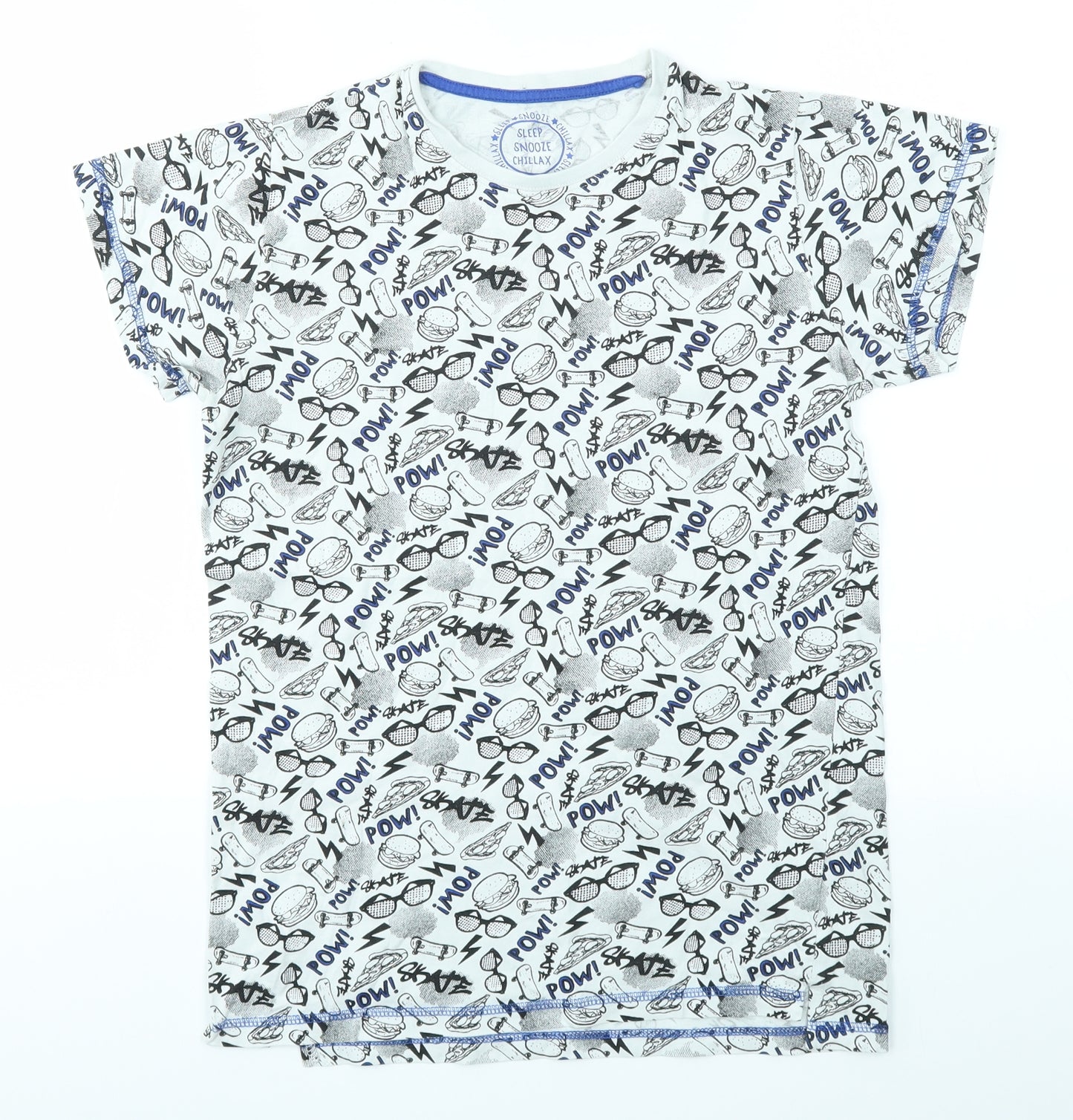 Matalan Boys Multicoloured   Basic T-Shirt Size 12 Years