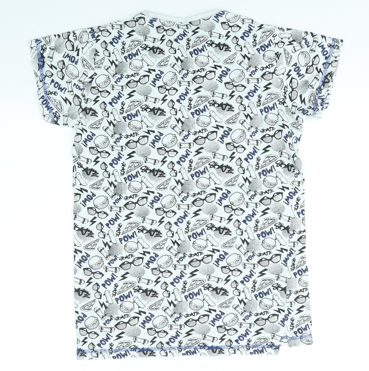 Matalan Boys Multicoloured   Basic T-Shirt Size 12 Years