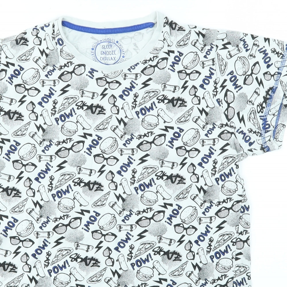 Matalan Boys Multicoloured   Basic T-Shirt Size 12 Years