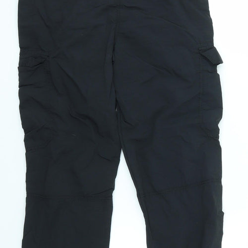 NEXT Girls Black   Jogger Trousers Size 9 Months