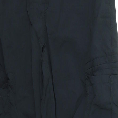 NEXT Girls Black   Jogger Trousers Size 9 Months