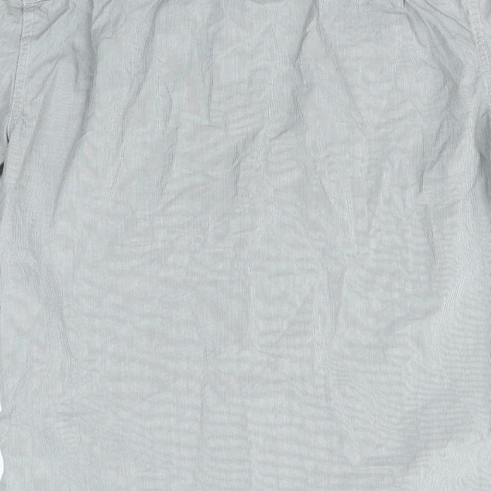 Superdry Mens Grey    Button-Up Size M