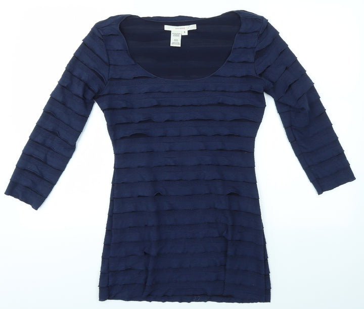 Studio M Womens Blue Bodycon Size S
