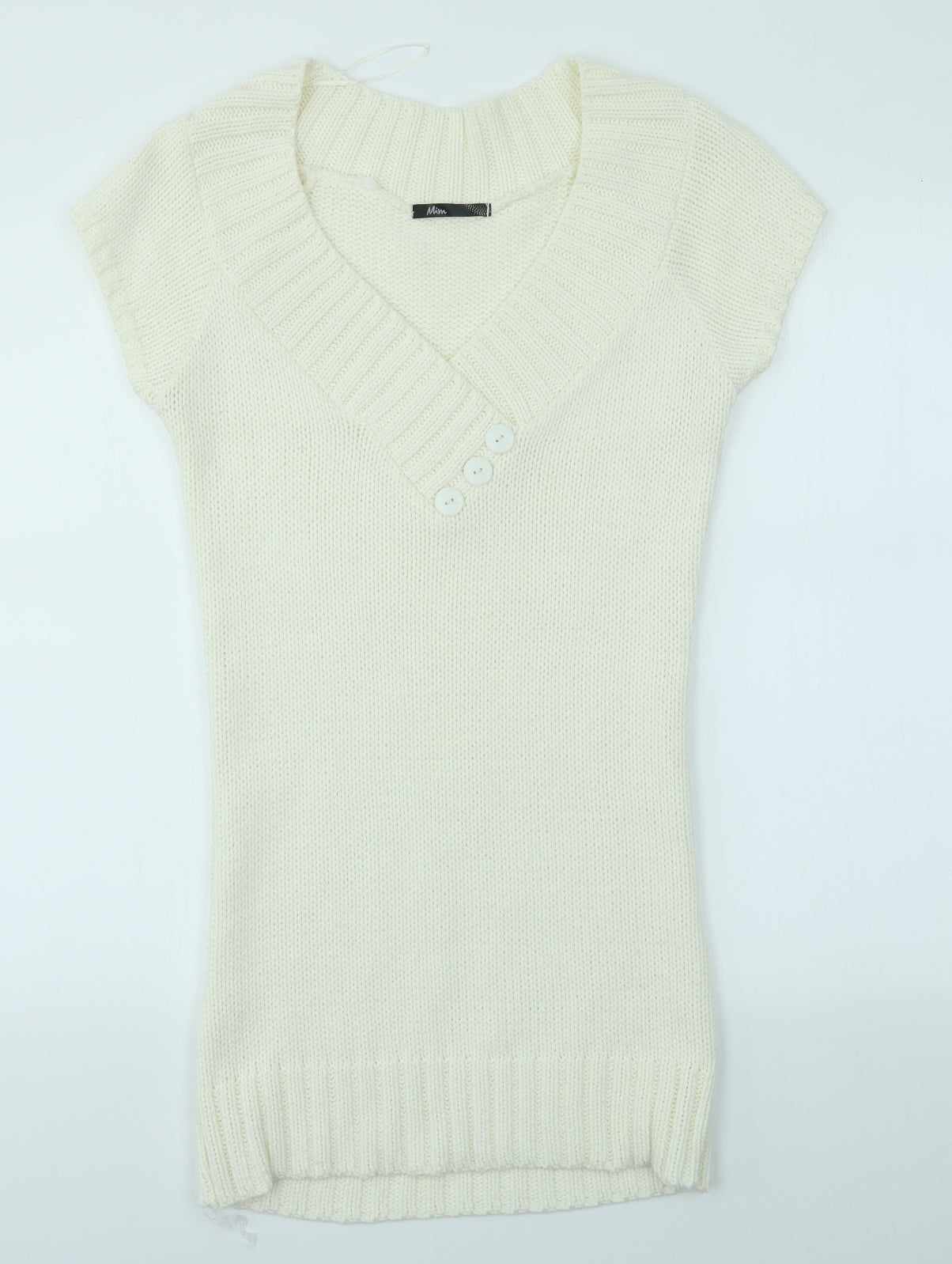 MiM Womens Ivory   Jumper Dress  Size S