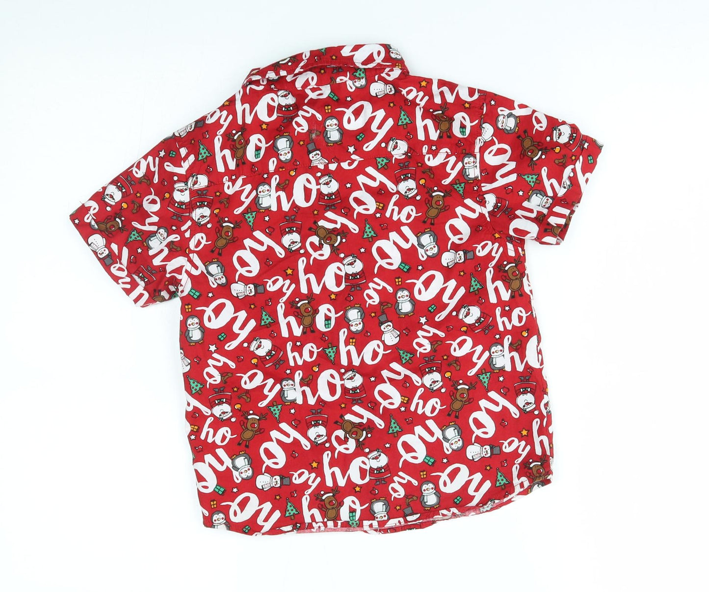 Urban Rascals Boys Red    Button-Up Size 5-6 Years