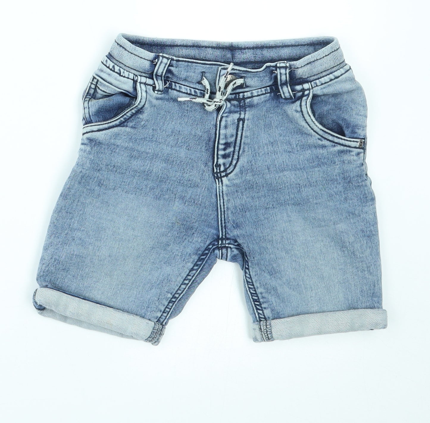 TU Boys Blue   Bermuda Shorts Size 5-6 Years