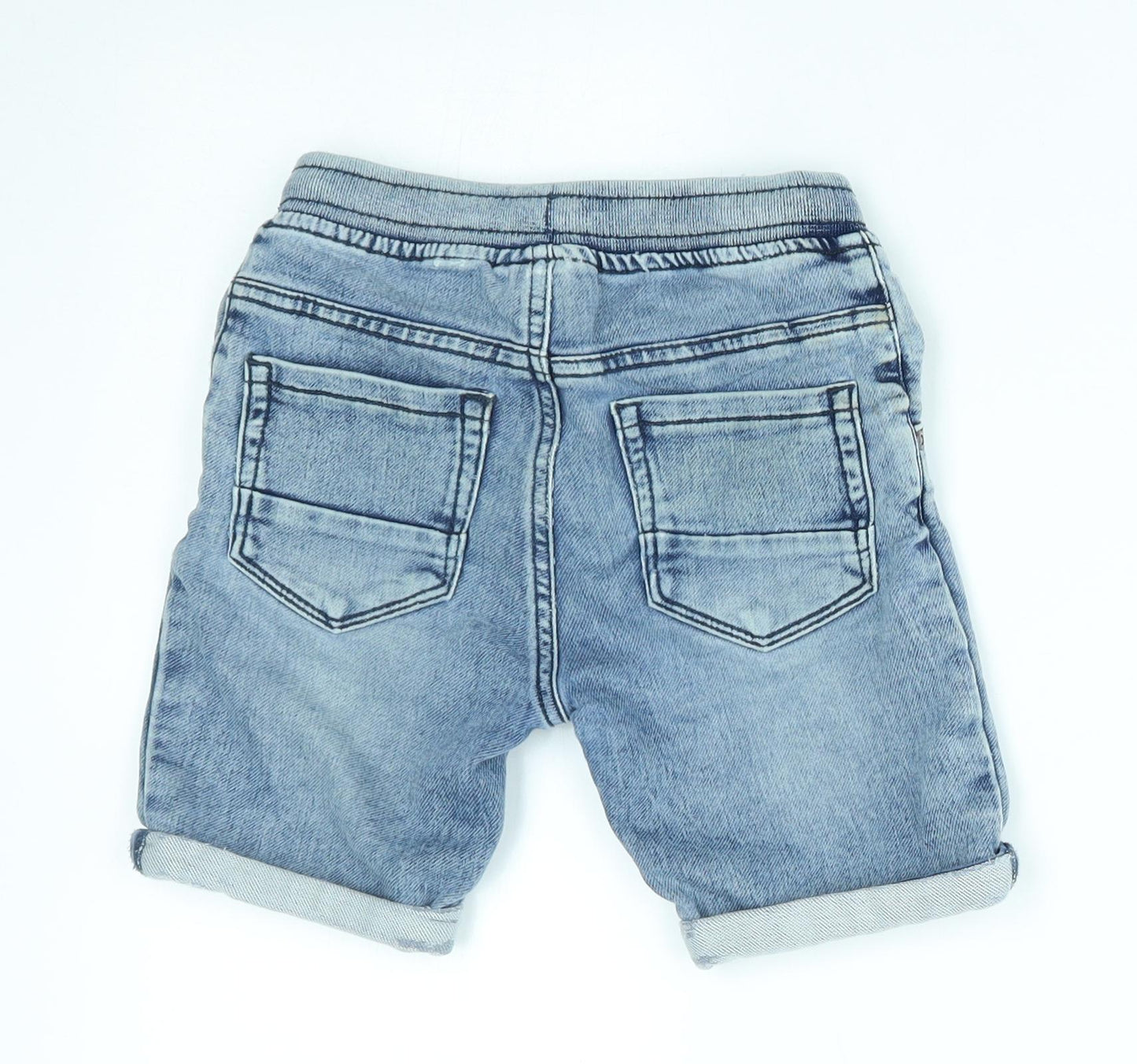 TU Boys Blue   Bermuda Shorts Size 5-6 Years