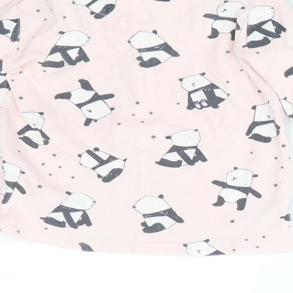 NEXT Girls Pink   Pullover Jumper Size 18-24 Months  - panda
