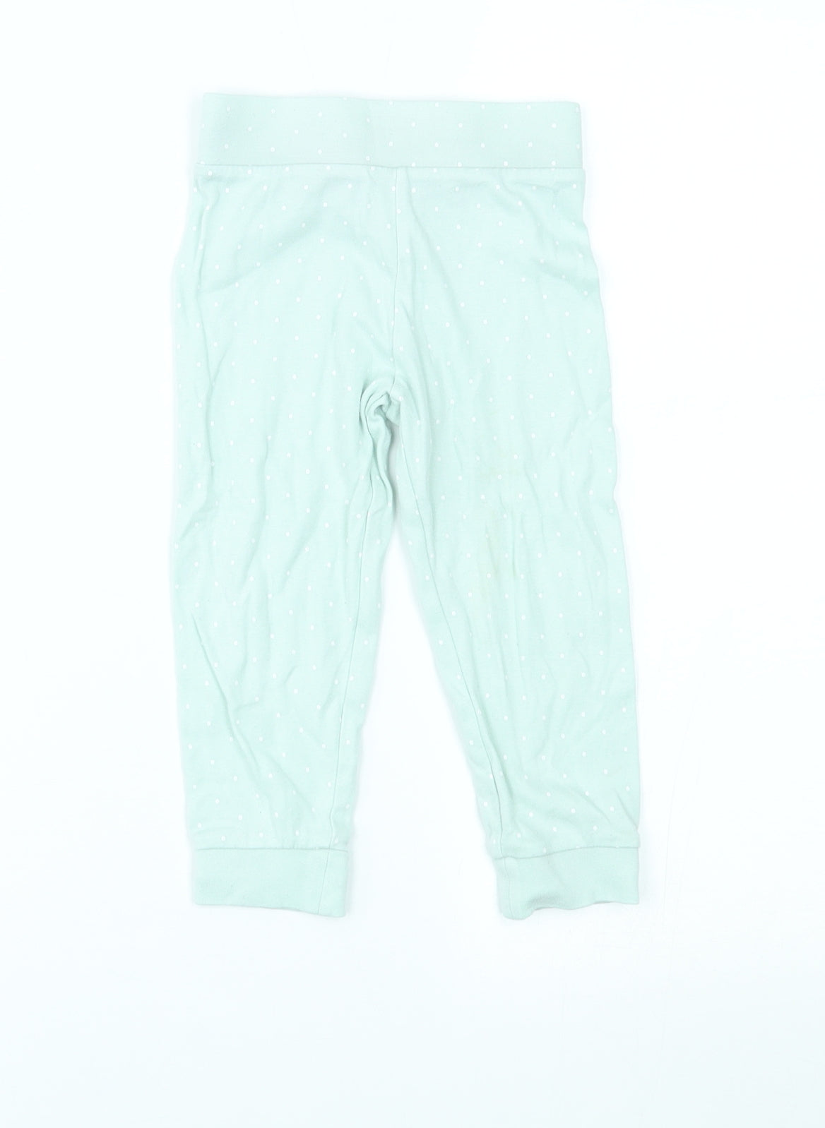 Mini Club Girls Green Polka Dot   Pyjama Pants Size 18-24 Months