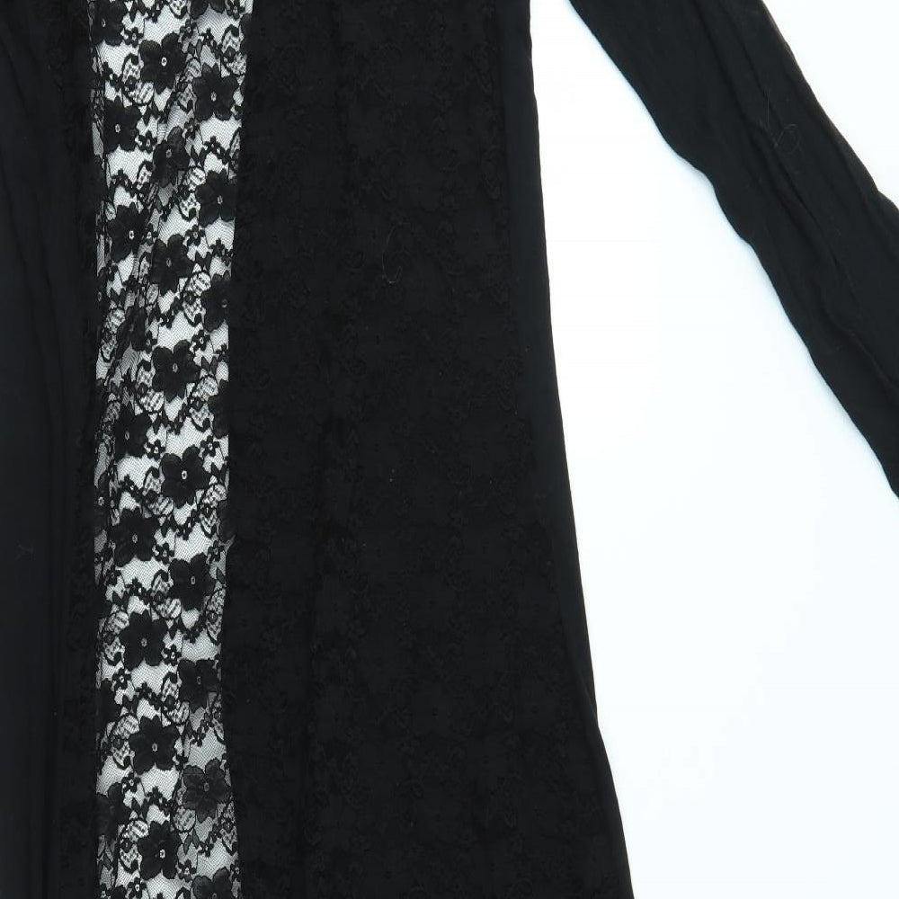 finella Womens Black   Cardigan Jumper One Size