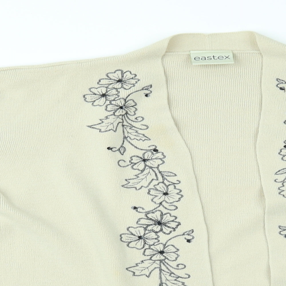 Eastex Womens Beige   Cardigan Jumper Size 20