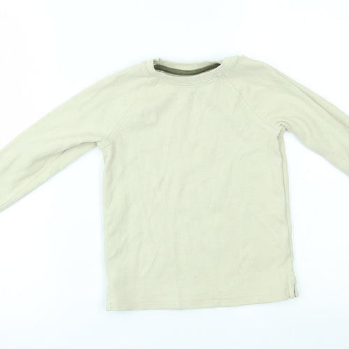 George Boys Beige   Pullover Jumper Size 5-6 Years