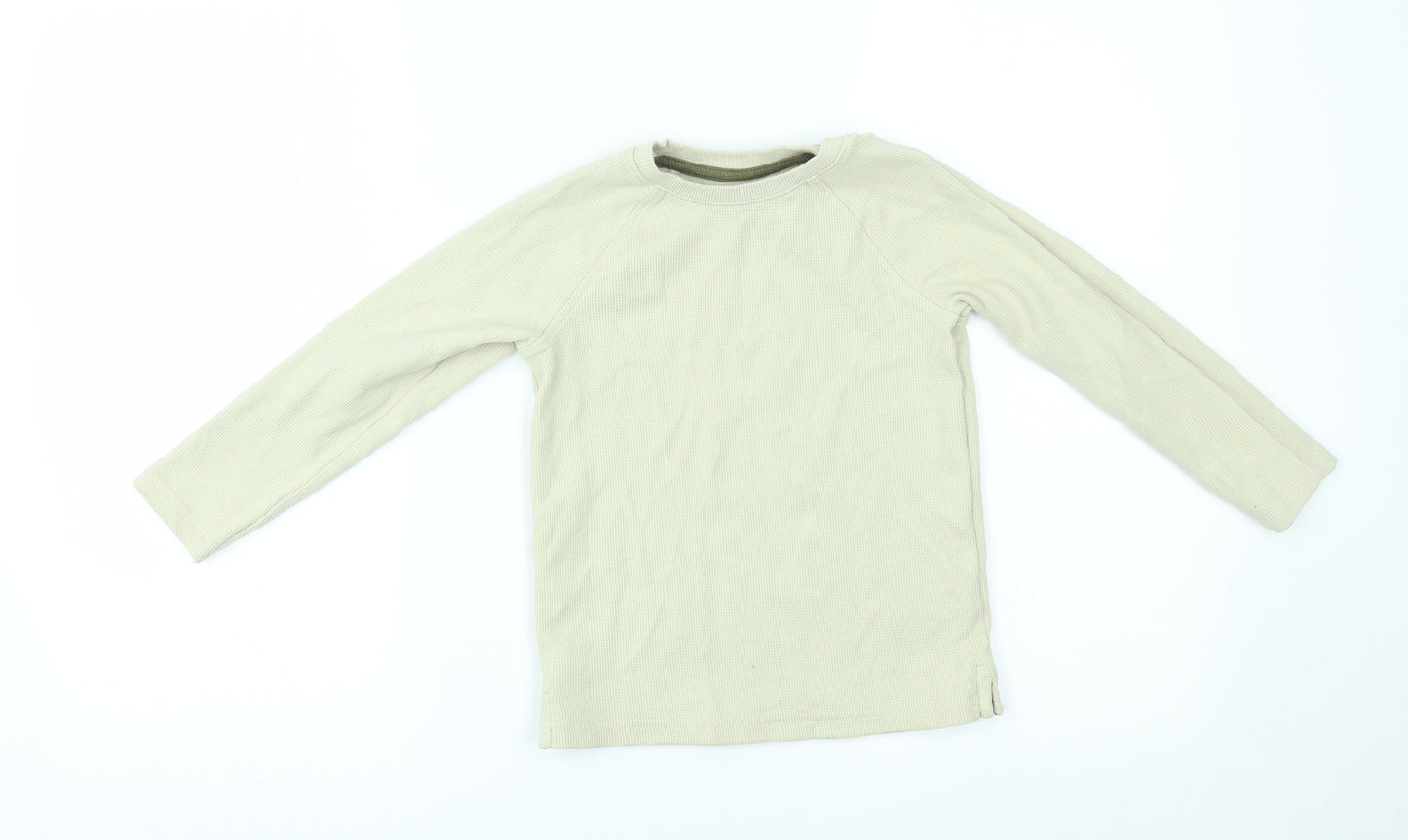George Boys Beige   Pullover Jumper Size 5-6 Years