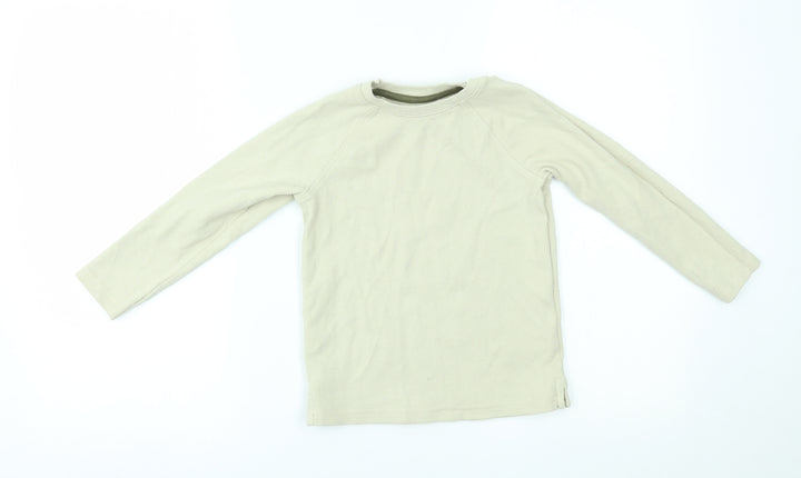 George Boys Beige   Pullover Jumper Size 5-6 Years
