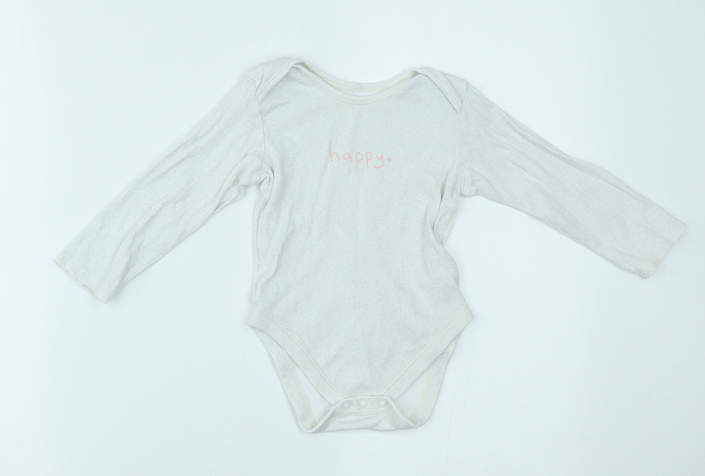 George Baby White   Babygrow One-Piece Size 18-24 Months