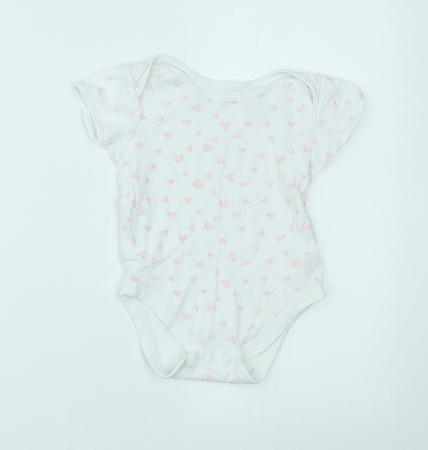 George Baby White   Babygrow One-Piece Size 18-24 Months