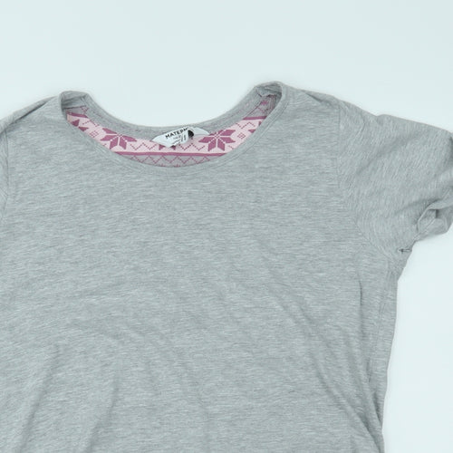 Dorothy Perkins Womens Grey   Basic T-Shirt Size S