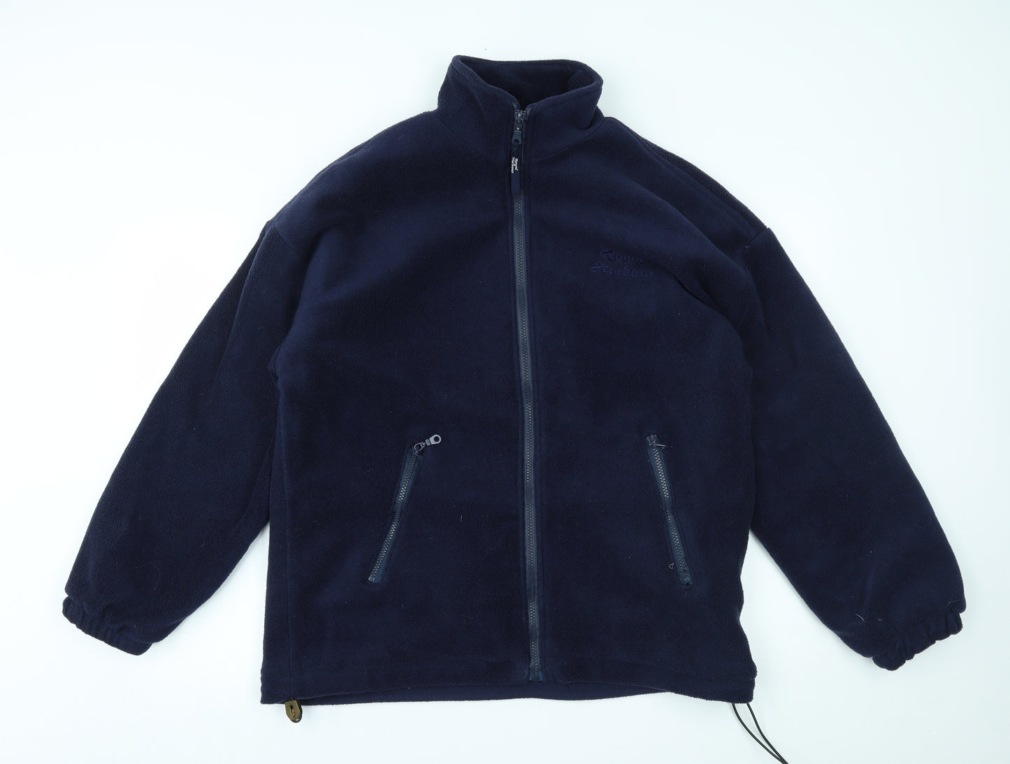 Royal harbour Womens Blue   Full Zip Sweatshirt Size S