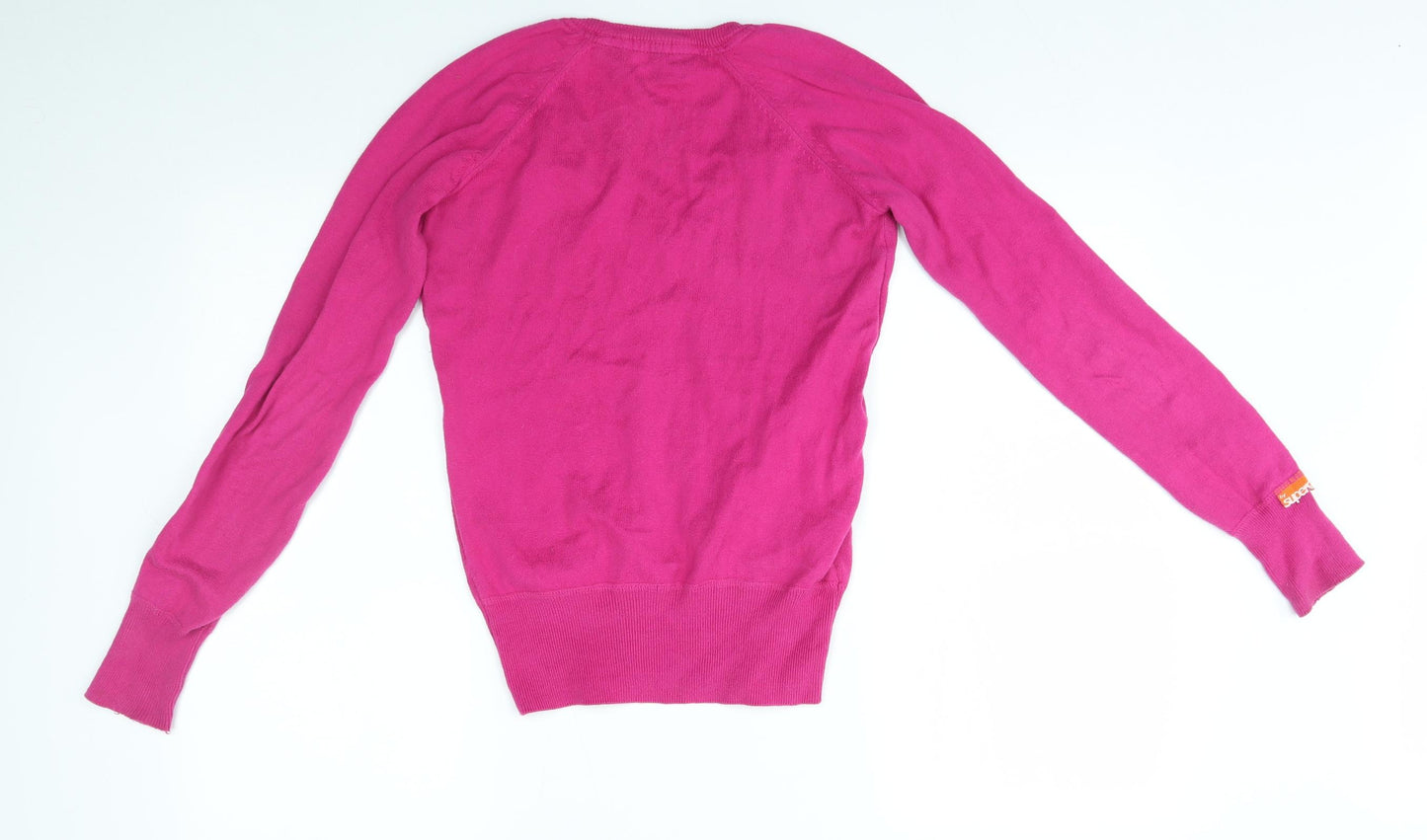 Superdry Womens Pink   Pullover Jumper Size S