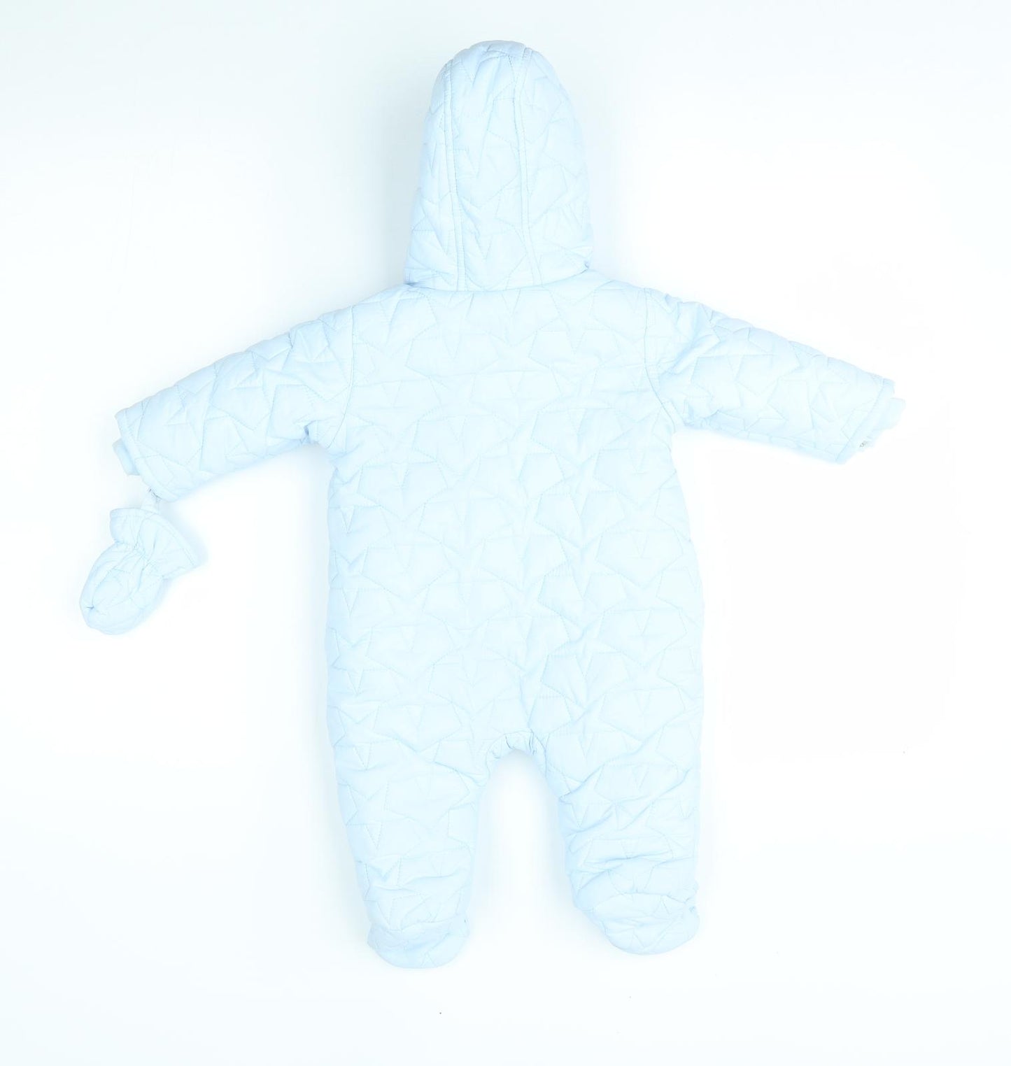mamas & papas Baby Blue    Snowsuit Size 3-6 Months