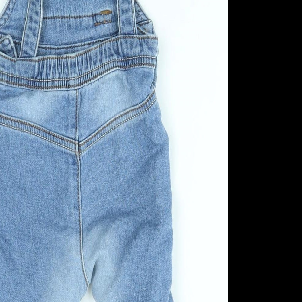 Nutmeg Baby Blue   Dungaree One-Piece Size 0-3 Months
