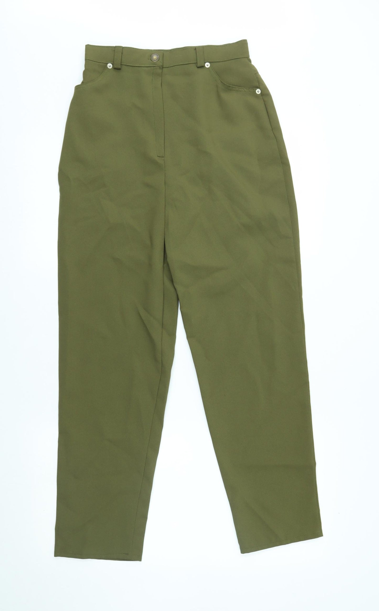 Preworn Womens Green   Trousers  Size 10 L28 in