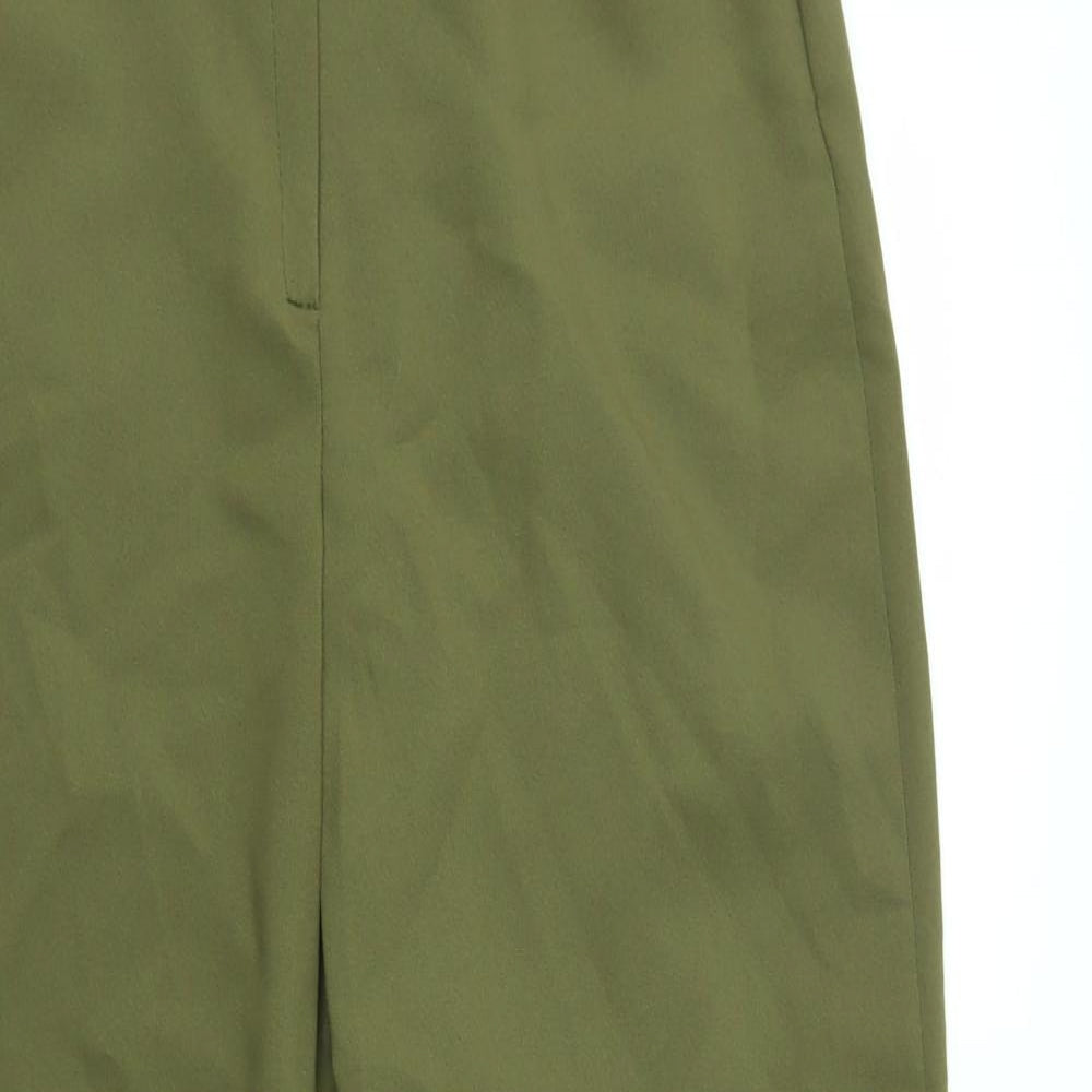 Preworn Womens Green   Trousers  Size 10 L28 in