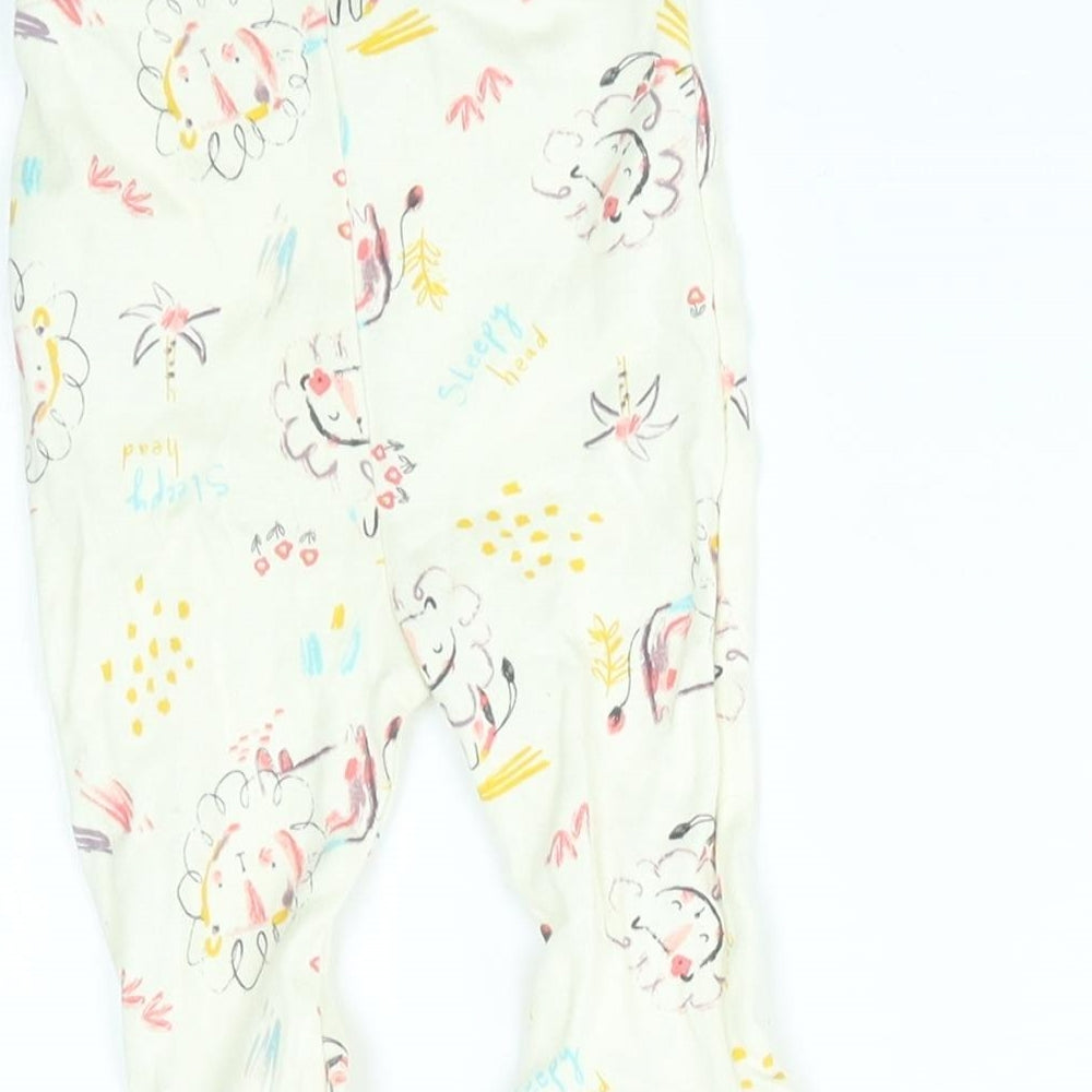 Nutmeg Baby Yellow    Pyjama Pants Size 3-6 Months  - time for bed sleepyhead