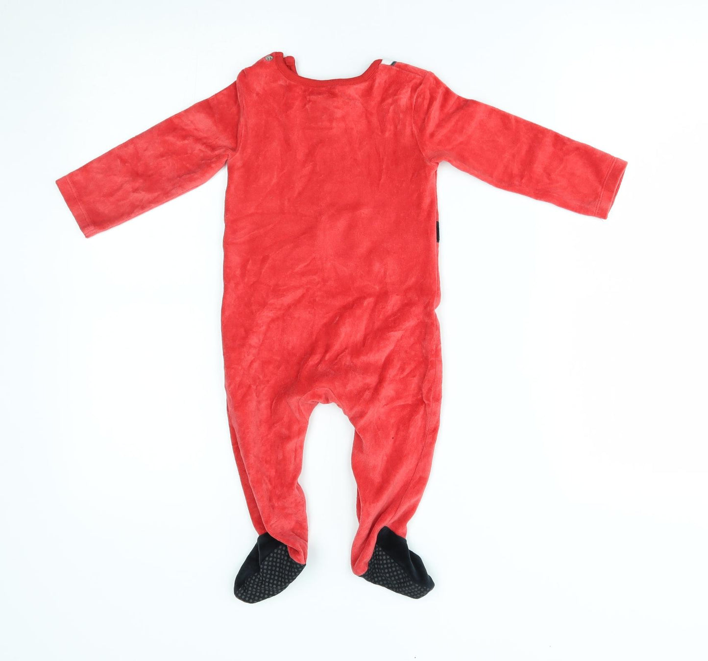 F&F Baby Red    One Piece Size 9-12 Months  - santa, christmas