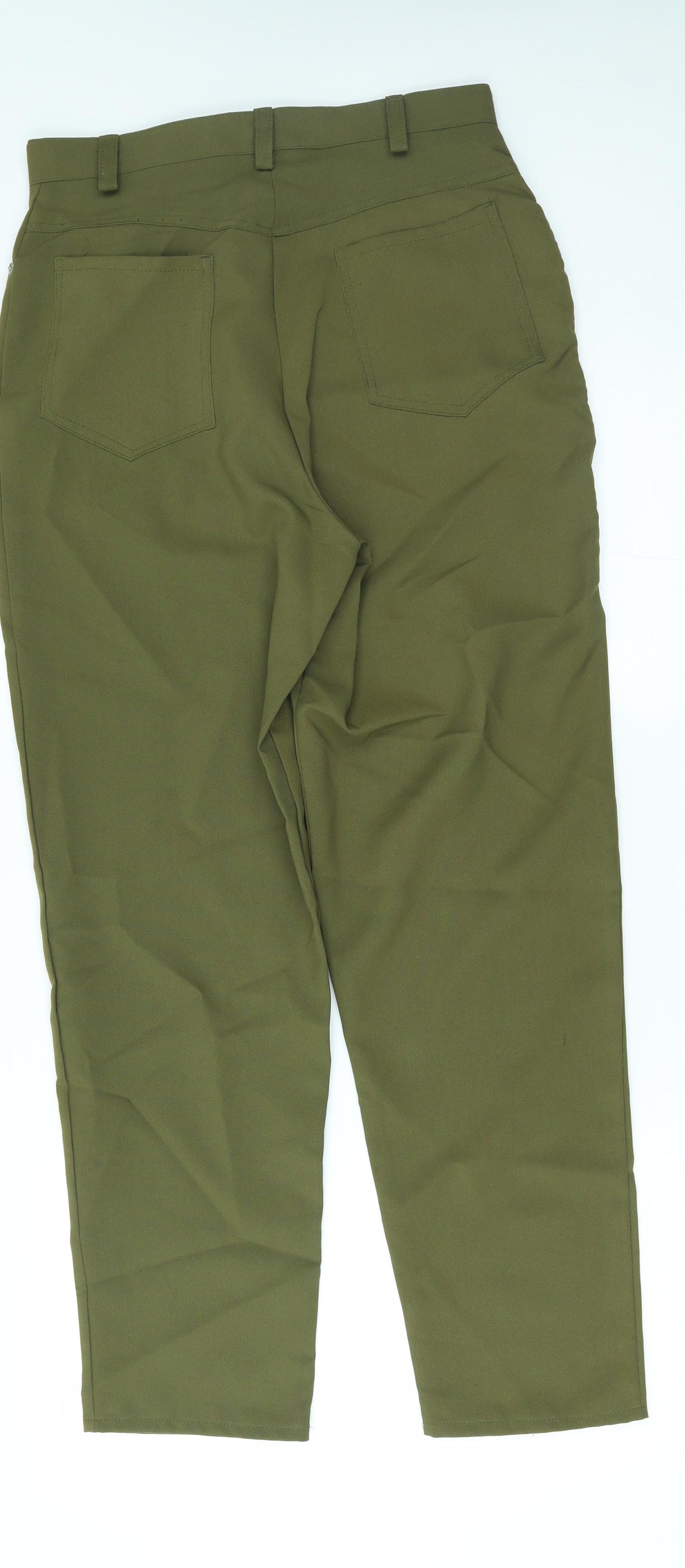 Preworn Womens Green   Trousers  Size 12 L28 in