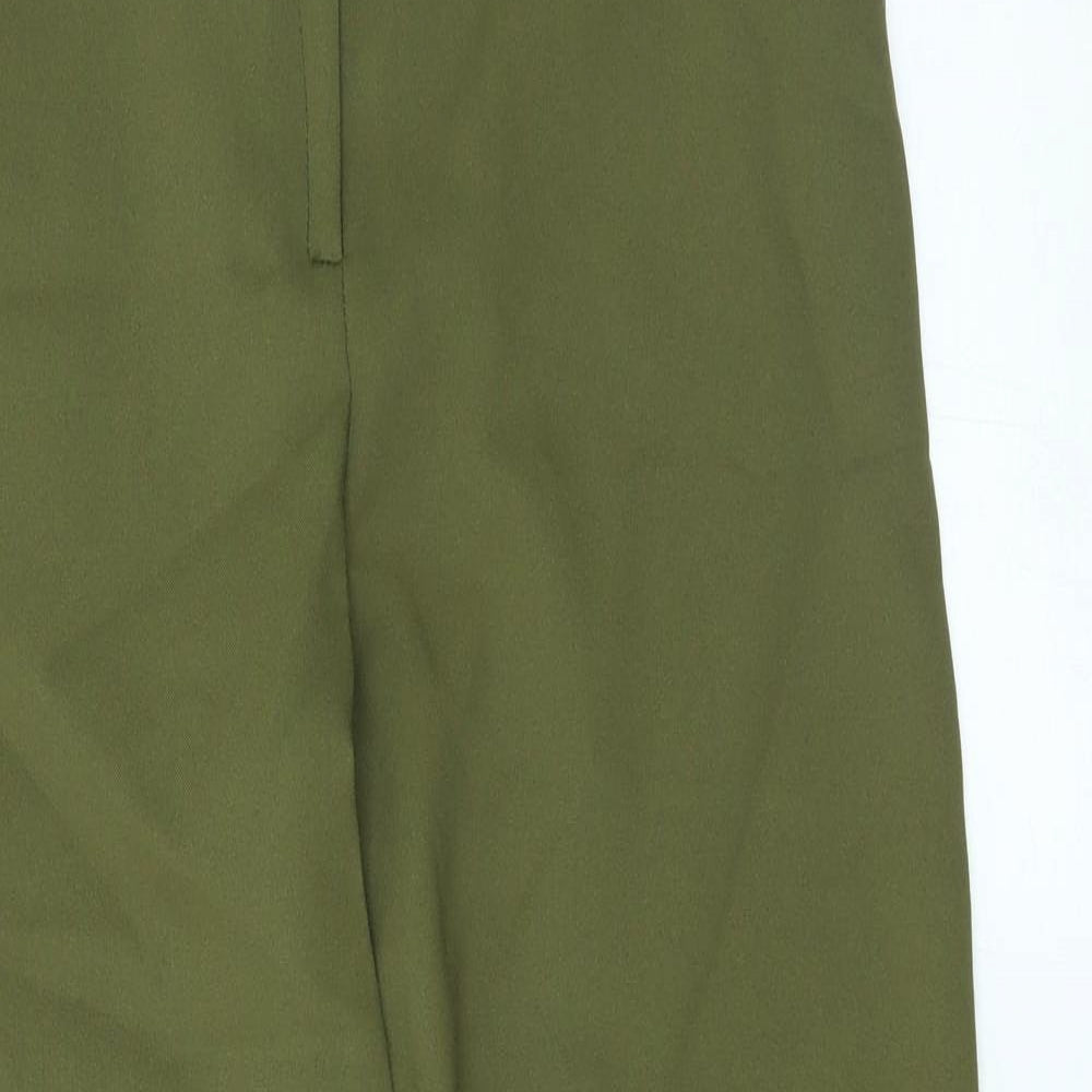 Preworn Womens Green   Trousers  Size 12 L28 in