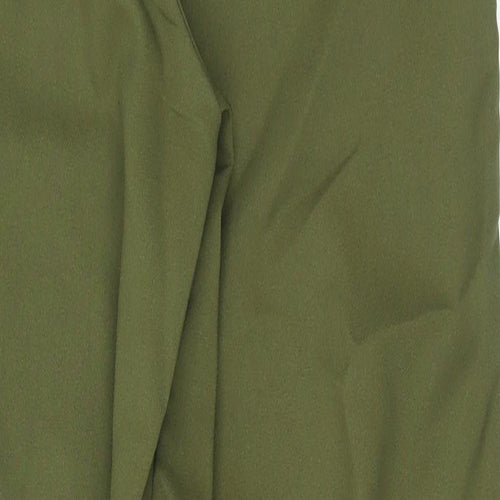 Preworn Womens Green   Trousers  Size 12 L28 in
