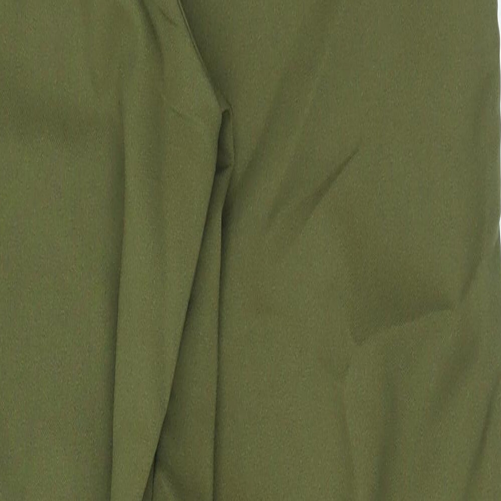 Preworn Womens Green   Trousers  Size 12 L28 in