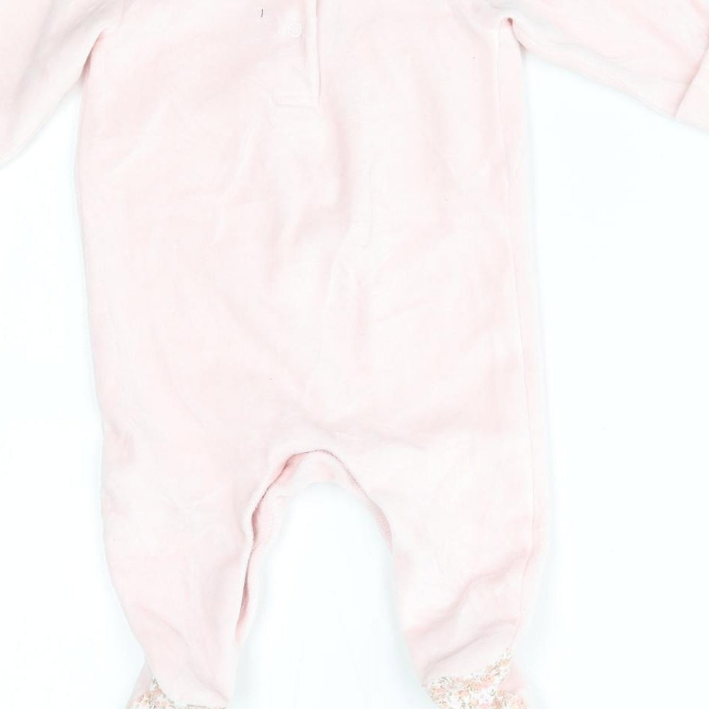 Nutmeg Baby Pink   Babygrow One-Piece Size 0-3 Months