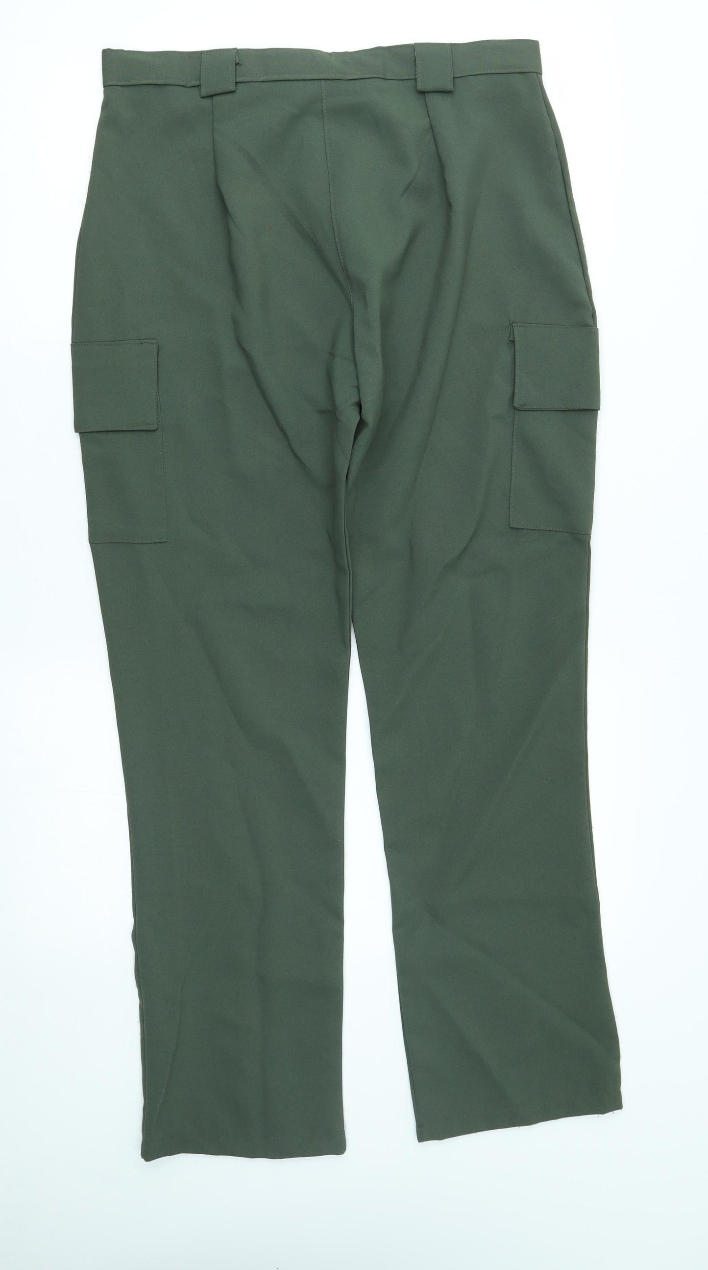 Preworn Womens Green   Trousers  Size 16 L29 in