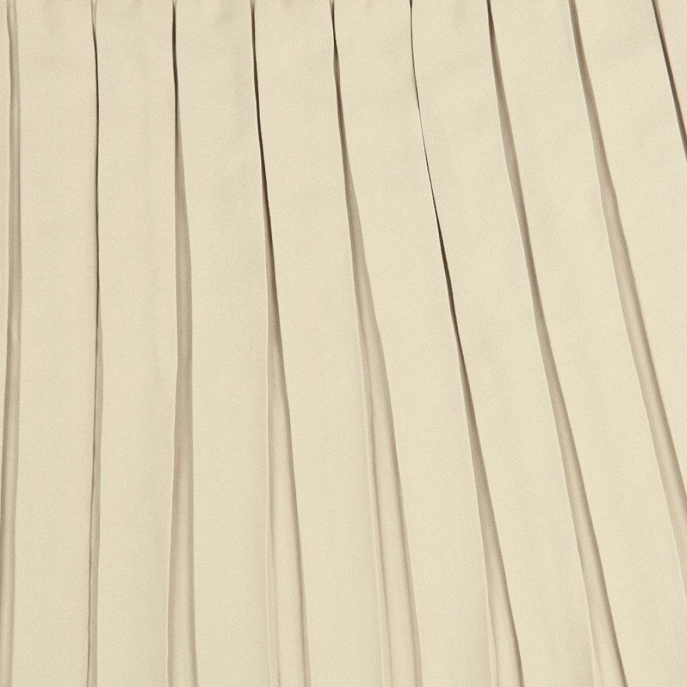 Short fitting Womens Beige   Pleated Skirt Size 24