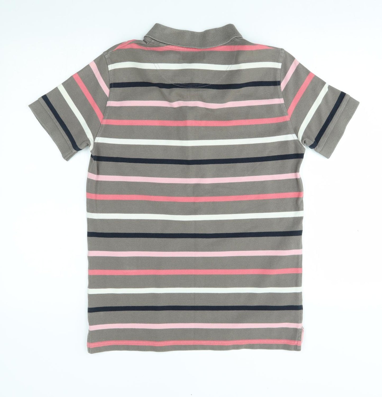Henri Lloyd Mens Grey Striped   Polo Size M