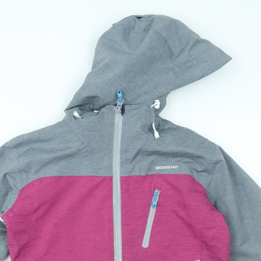 skogstad Womens Pink   Rain Coat Coat Size 12