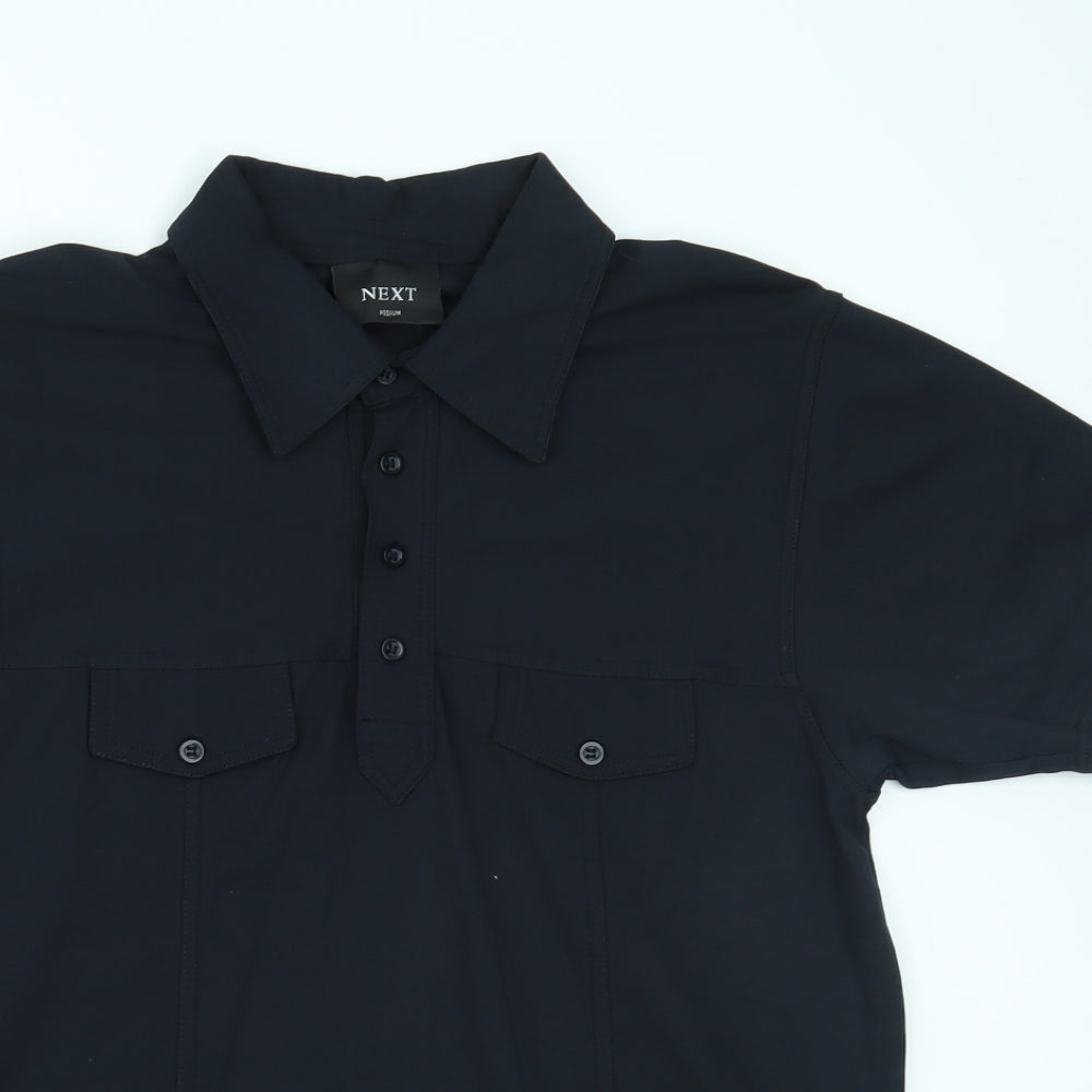 NEXT Mens Black    Polo Size M