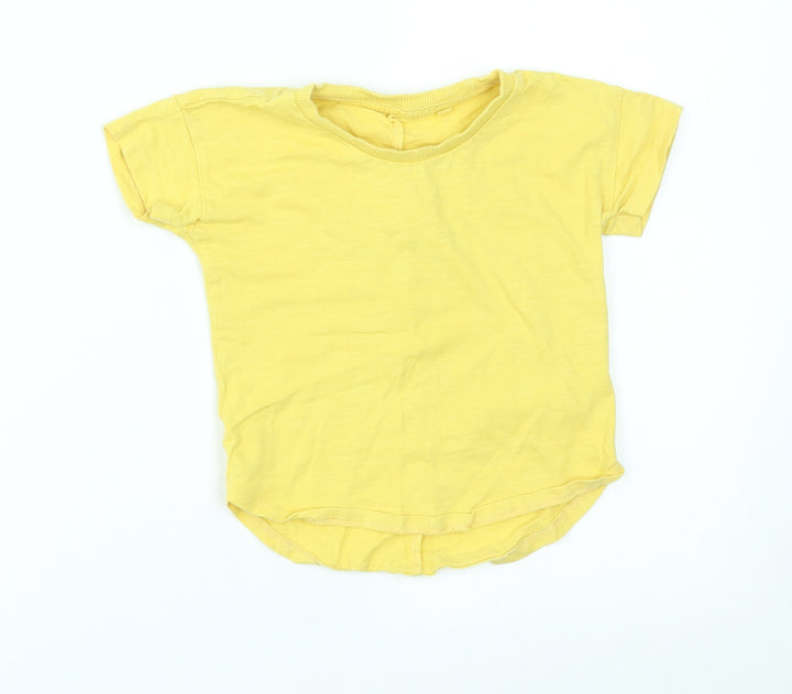 NEXT Baby Yellow   Basic T-Shirt Size 12-18 Months