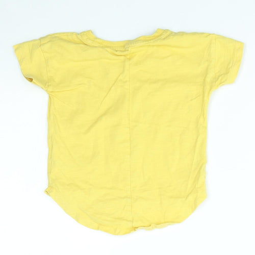 NEXT Baby Yellow   Basic T-Shirt Size 12-18 Months