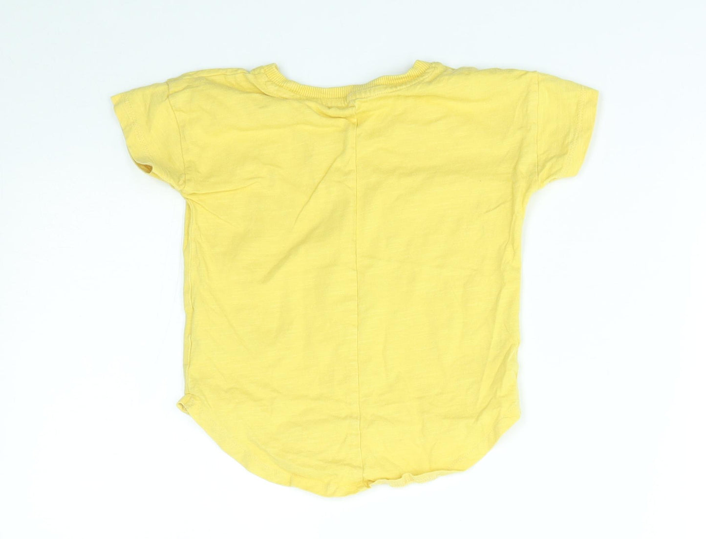 NEXT Baby Yellow   Basic T-Shirt Size 12-18 Months