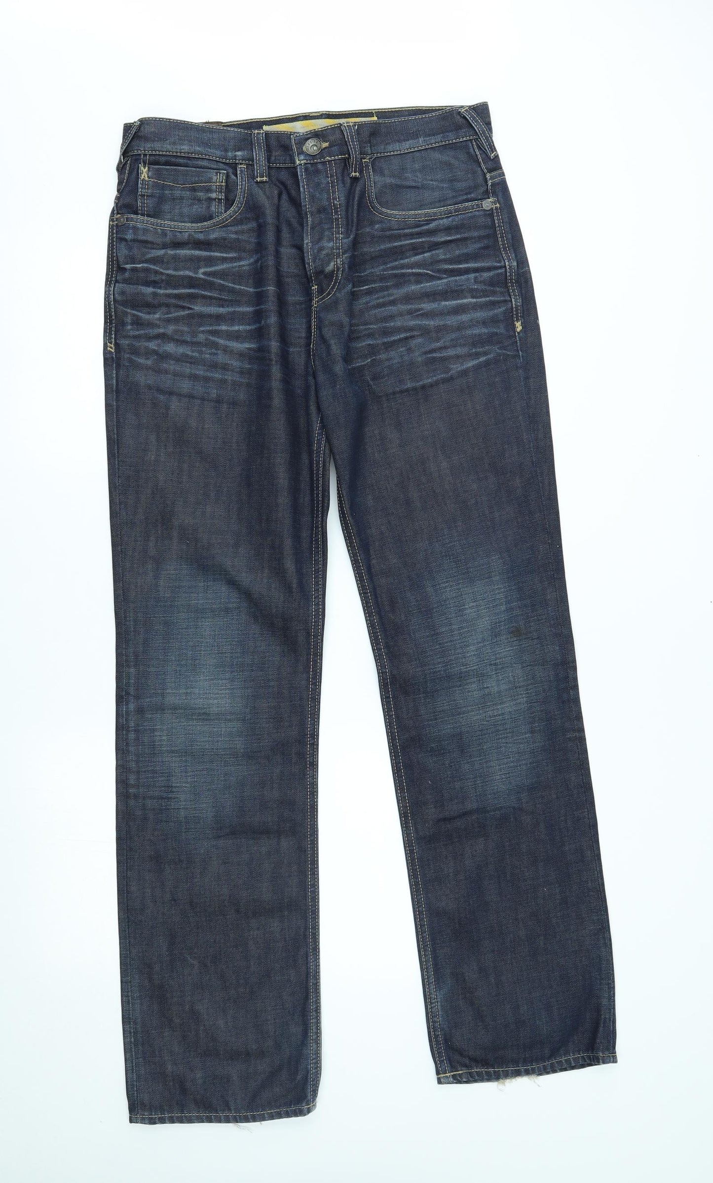 fatface Mens Blue   Straight Jeans Size 32 L31 in
