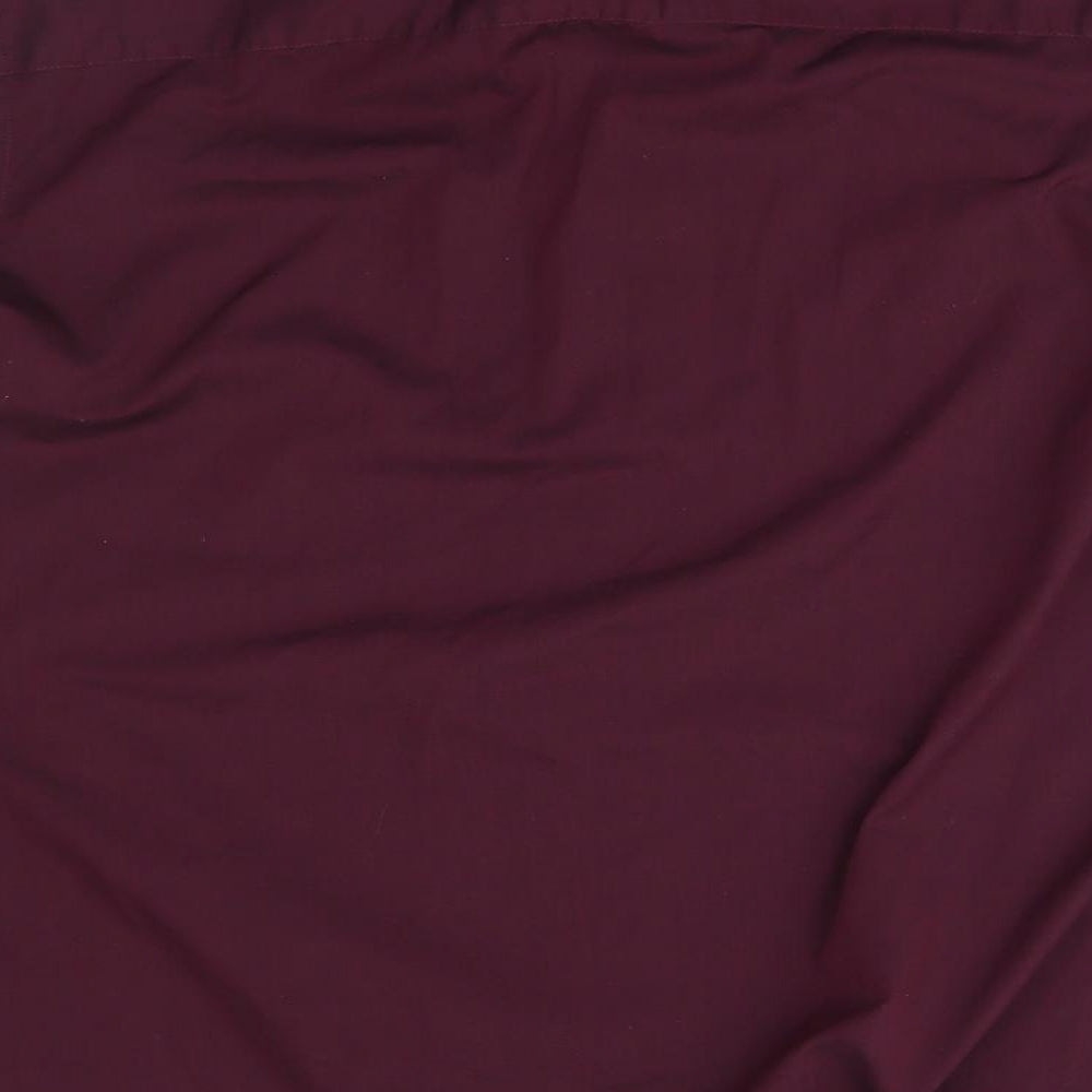 F&F Mens Red    Dress Shirt Size 18