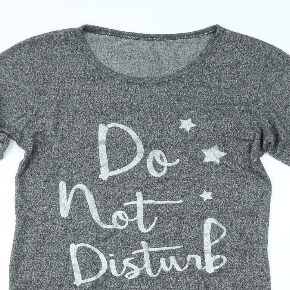 Primark Womens Grey    Nightshirt Size S  - loungewear